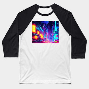 Neon City Baseball T-Shirt